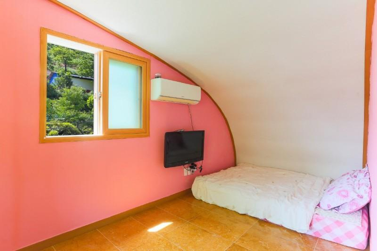 Bedroom, Miryang Solpunggyeong Pension, Miryang