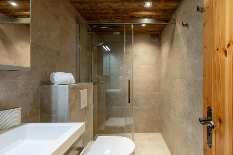 Bathroom 3, Chalet D'Arbi | Sauna chalet | Perfect for families, Martigny