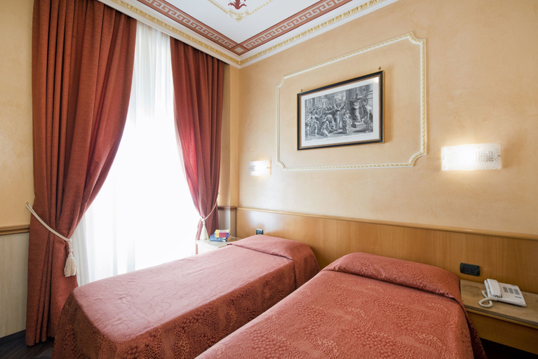 Bedroom 2, Hotel Marco Polo, Rome