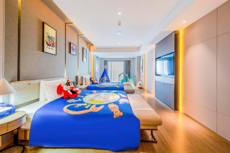 Bedroom 2, Atour S Hotel(Shihua West Road, Gongbei Port, Zhuhai), Zhuhai