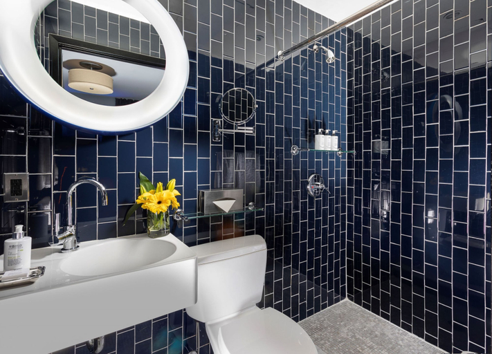 Bathroom 5, 6 Columbus Central Park Hotel, New York
