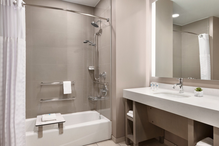 Bathroom 4, Hyatt House Atlanta / Perimeter Center, Atlanta