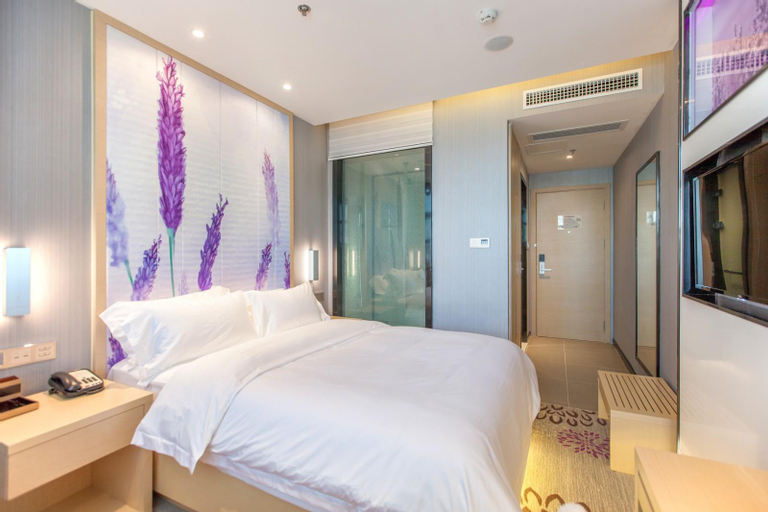 Bedroom 2, Lavande Hotel Wuhan Hanjiang Road Liuduqiao Metro Station, Wuhan