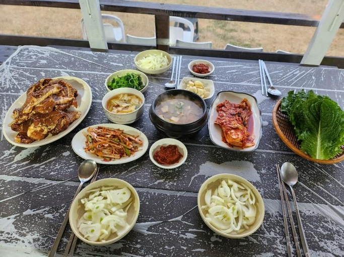 Food & Drinks 4, Taean Solbitbada Pension, Taean