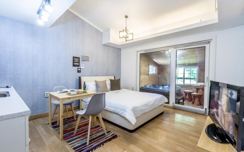 Bedroom 2, Pyeongchang Mame Star Pension, Pyeongchang