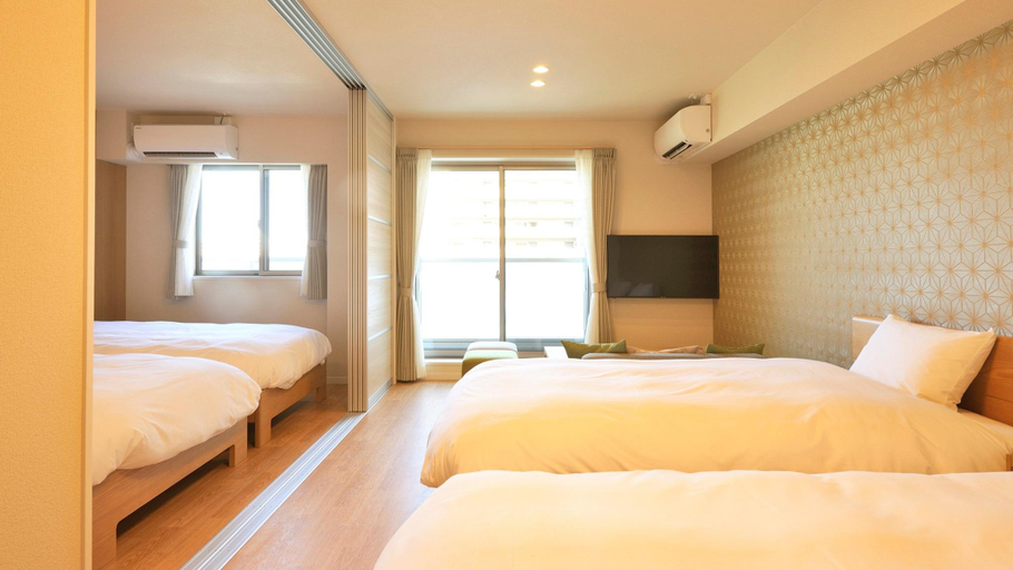 Bedroom 1, RakutenSTAY x Shamaison Osaka Dekijima station squ - 306, Osaka