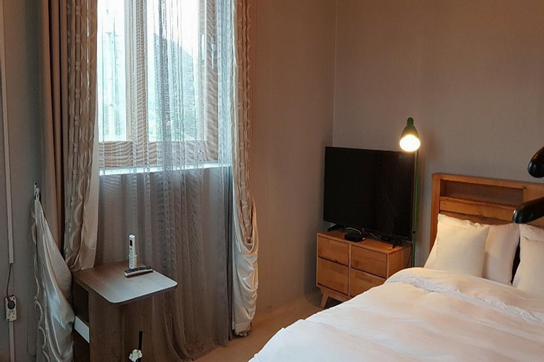 Bedroom, Gapyeong Grass Leaf Family House, Gapyeong