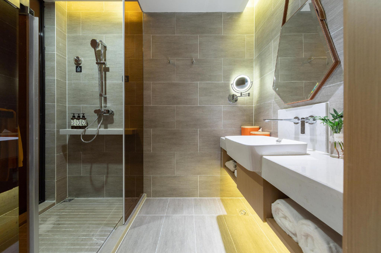 Bathroom 3, Atour Hotel Wuhan Tiandi Hankou Jiangtan, Wuhan