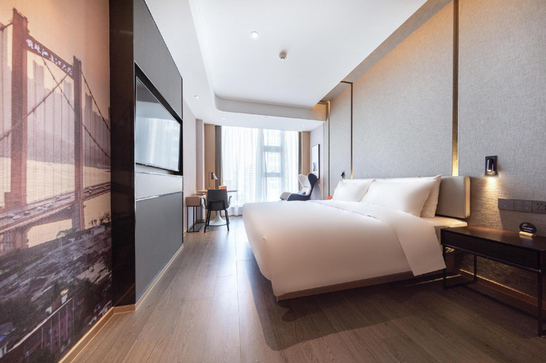 Bedroom 2, Atour Hotel Wuhan Tiandi Hankou Jiangtan, Wuhan