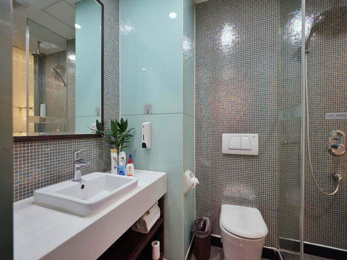Bathroom, Hanting Hotel Taiyuan Dananmen, Taiyuan