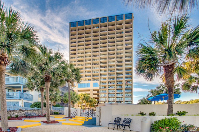 Exterior & Views 2, Ocean View Ocean Forest Plaza w Balcony, Horry