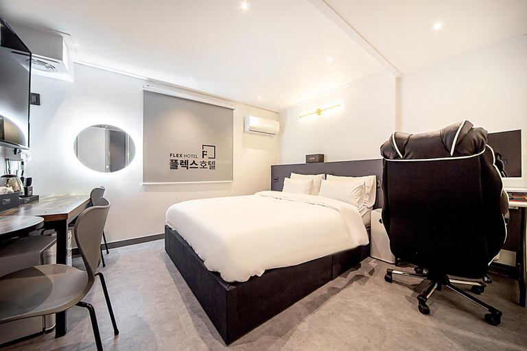 Bedroom 2, Jeonju Sanjeong-dong Flex Hotel, Jeonju