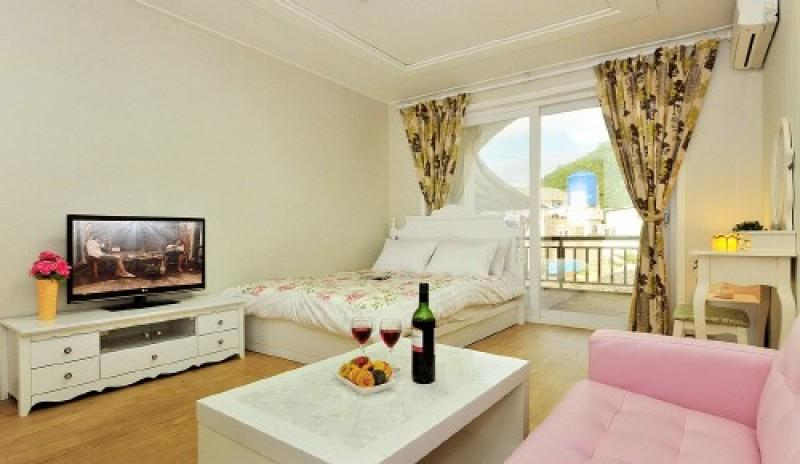 Bedroom, Yangyang Saenaru Pension, Yangyang