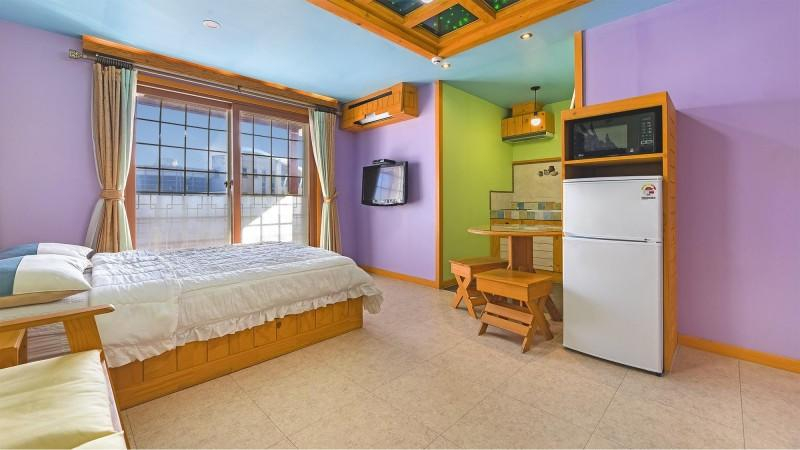Bedroom 4, Five moon pensions in Gangneung, Gangneung