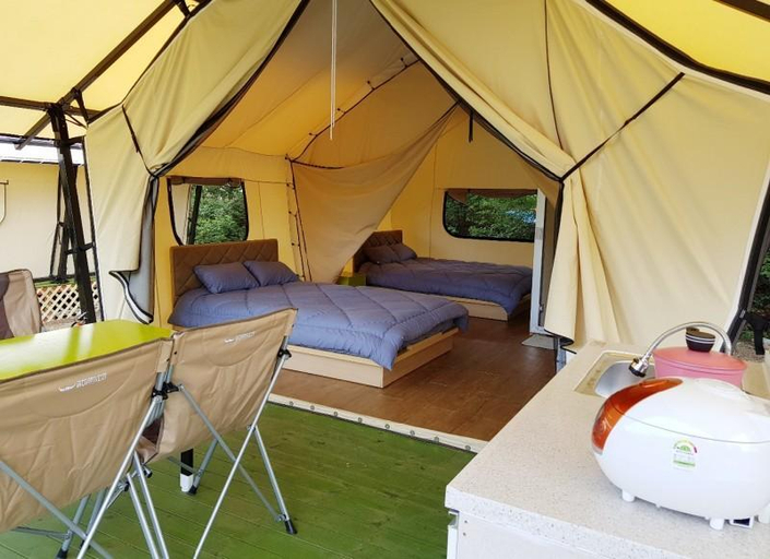 Bedroom, Pocheon Bakungyegok Glamping, Pocheon