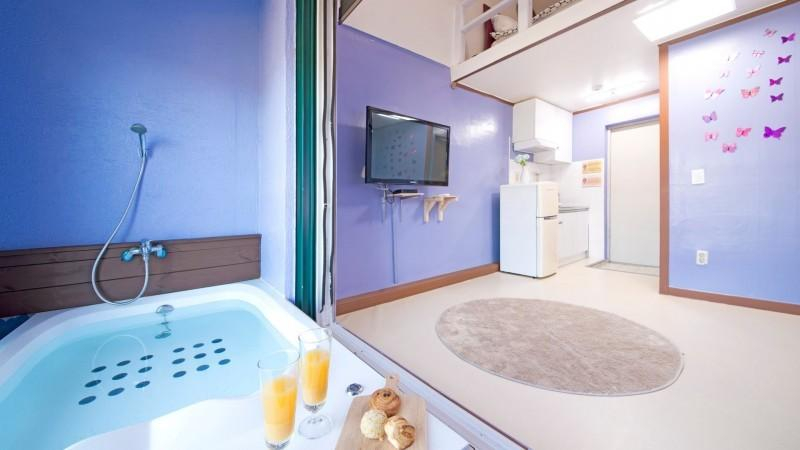Bathroom, Chuncheon Gangchon Chocolate Spa Pension, Gapyeong
