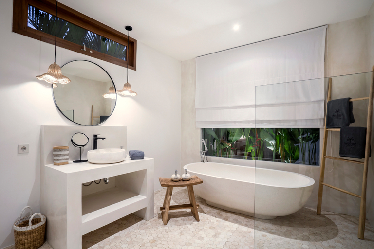 Bathroom 2, Villa Cocotier by Alfred in Bali, Badung