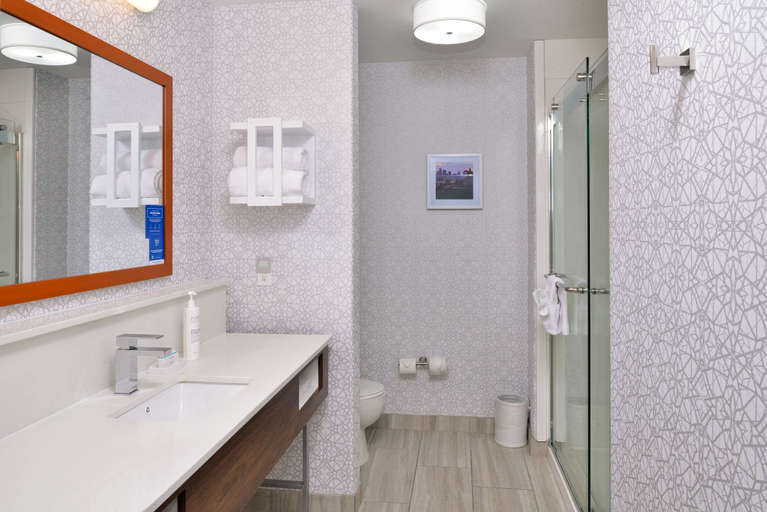 Bathroom 4, Hampton Inn Kansas City Northeast, Kansas City