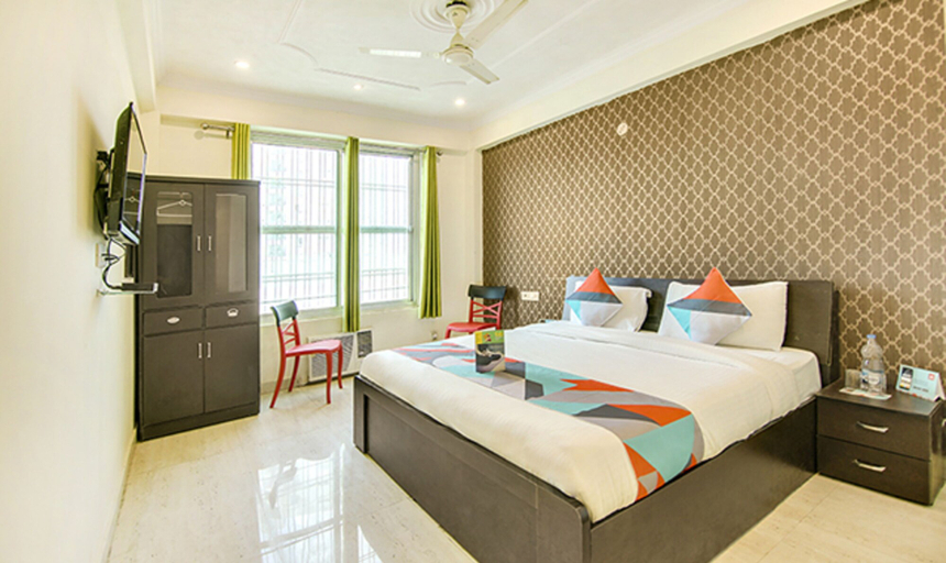 Bedroom 2, FabExpress Alacia Inn, Lucknow