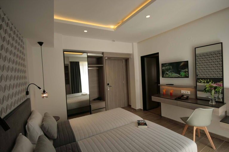 Bedroom 3, Castro Beach Hotel, Crete