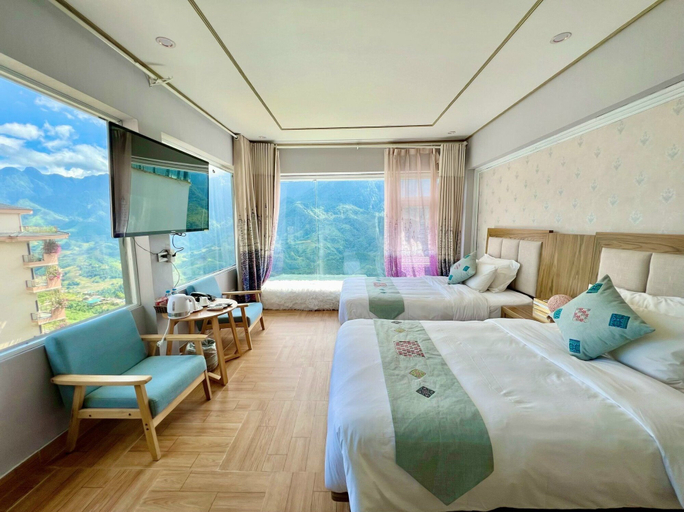 Bedroom 2, Muong Hoa Valle Hotel, Sa Pa