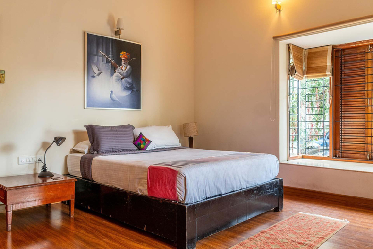 Bedroom 2, StayVista at Firefly Homestay with Pvt Pool & Terrace Access, Bangalore