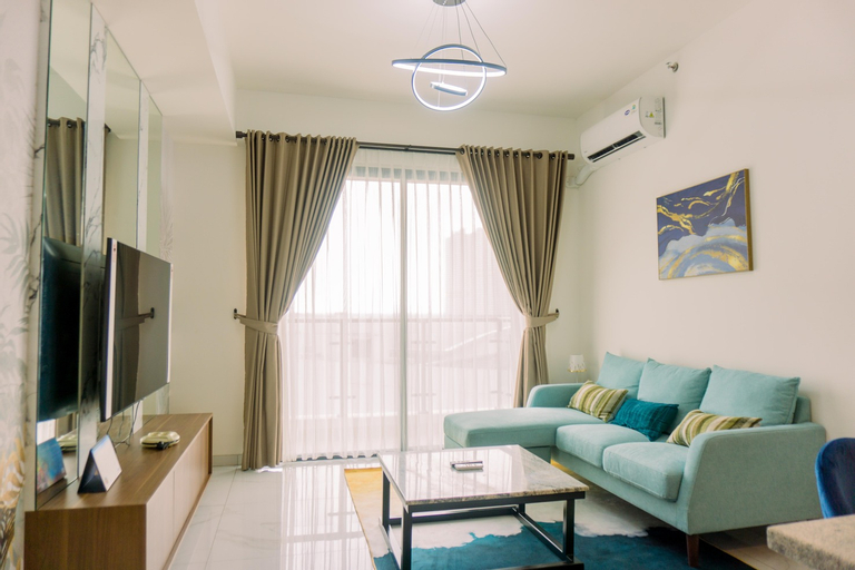 Comfort and Modern Look 3BR Sky House BSD Apartment By Travelio, Tangerang