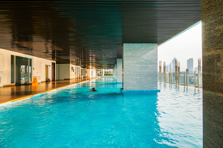 Sport & Beauty, Modern Look and Comfy 2BR at Menteng Park Apartment By Travelio, Central Jakarta