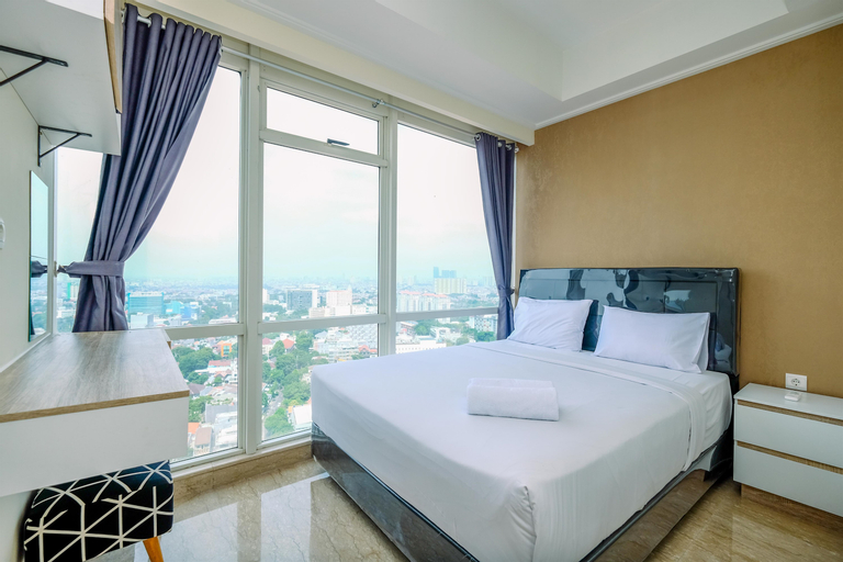 Bedroom 4, Modern Look and Comfy 2BR at Menteng Park Apartment By Travelio, Central Jakarta