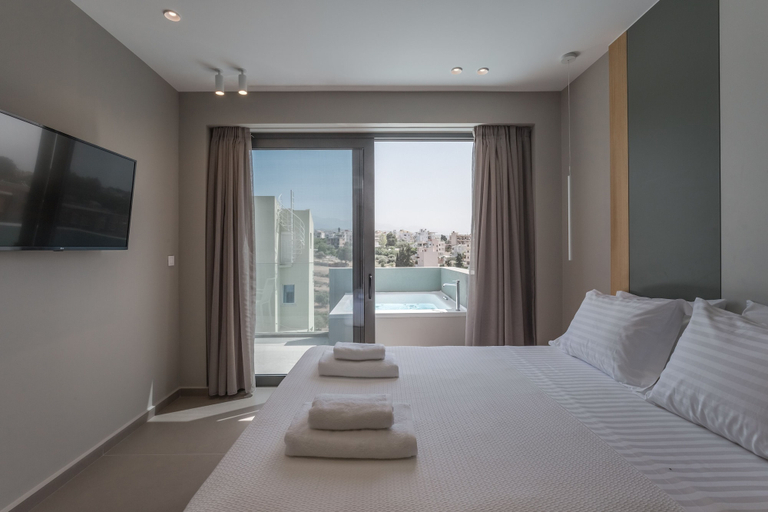 Bedroom 3, Noemie Luxury Suites, Crete