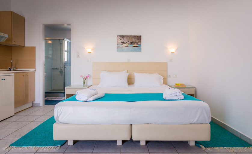 Bedroom 3, Aeolis Hotel, South Aegean