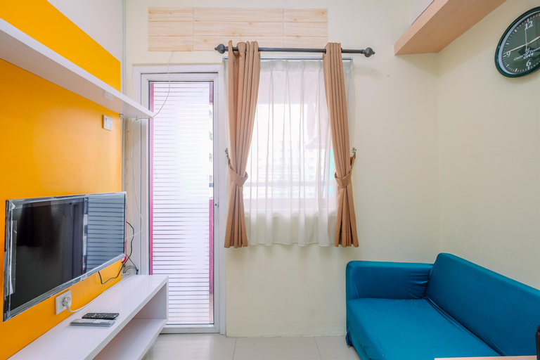Comfort Designed 2BR at Green Pramuka City Apartment By Travelio, Central Jakarta