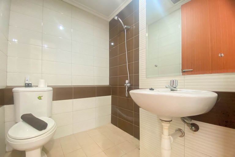 Bedroom 3, Homey and Cozy Stay Studio Margonda Residence 3 Apartment By Travelio, Depok