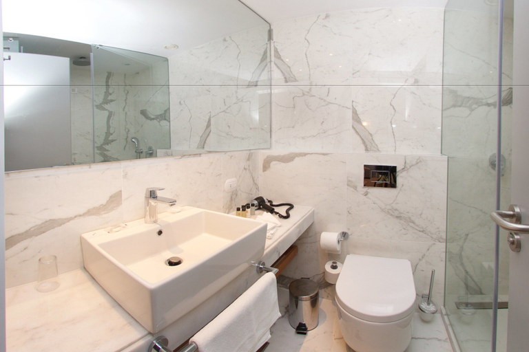 Bathroom 5, Aenos Hotel, Ionian Islands