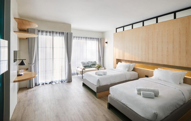 Bedroom 2, Hotel Sapin, Pathum Wan