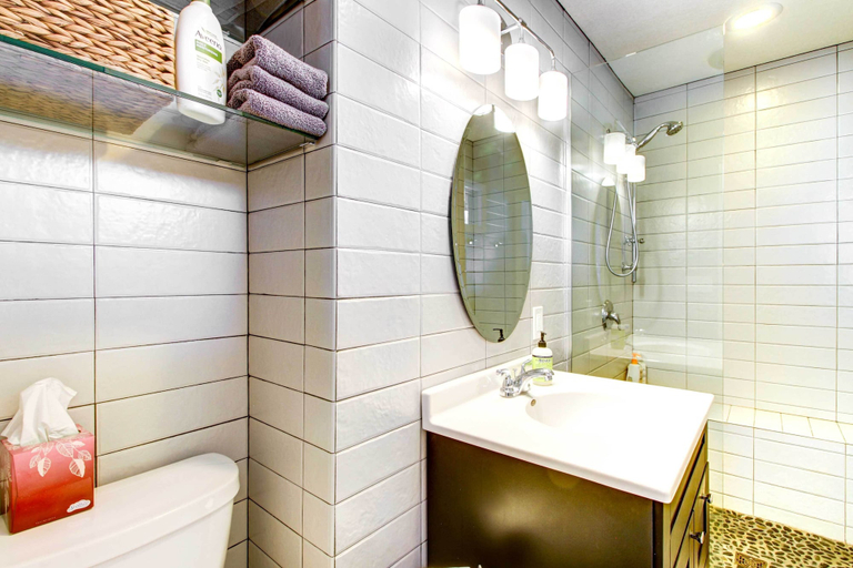 Bathroom 4, Lakefront Walker Home w/ Boat Dock & Lift!, Cass