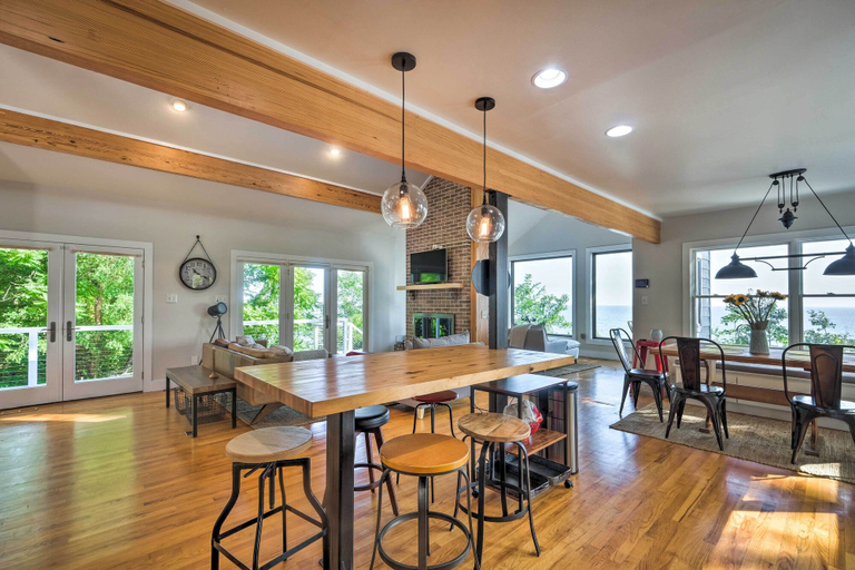 Food & Drinks, Tranquil Port Republic Home w/ Water Views!, Calvert