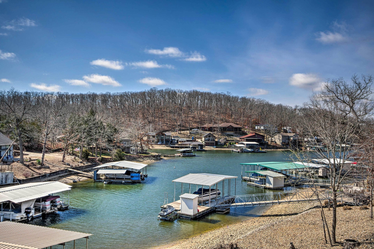 Exterior & Views 2, Dock & Fire Pit: Lakefront Rocky Mount Home!, Morgan