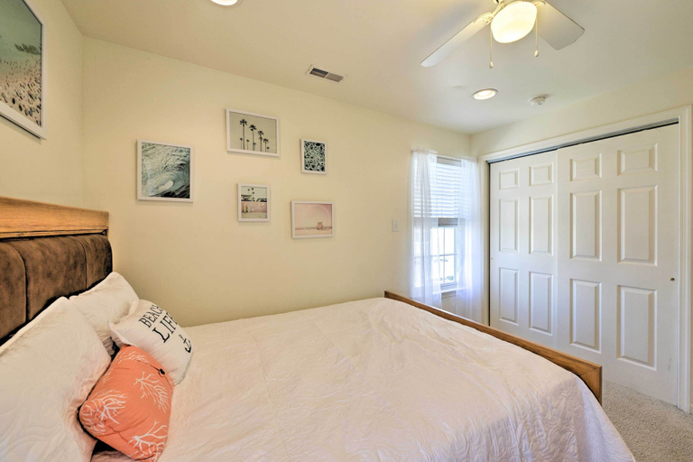 Bedroom 3, Brigantine Condo - Steps to the Ocean!, Atlantic