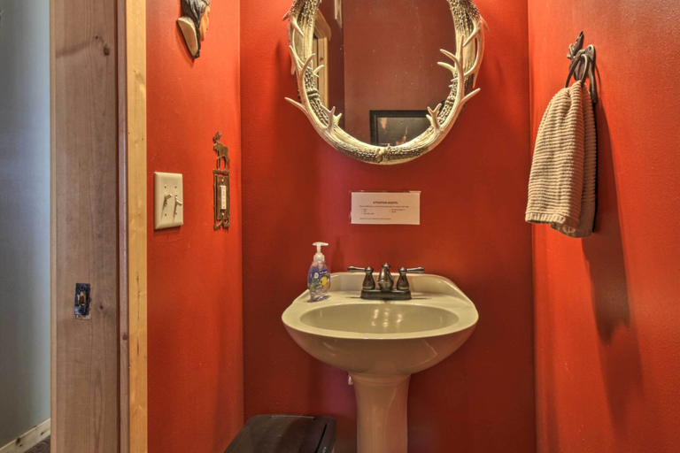 Bathroom 3, Dock, Fire Pit & Beach! Expansive Ruth Lake Home, Crow Wing
