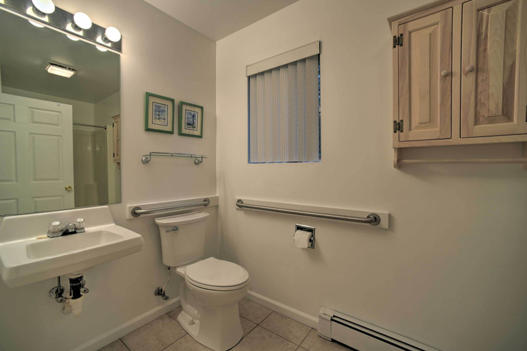 Bathroom, Lakefront Adirondacks Home: Fish, Hike, Ski!, Warren