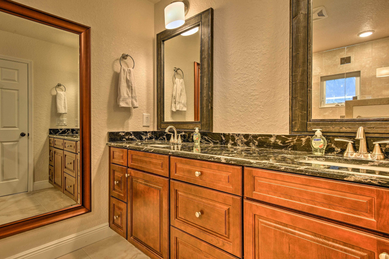 Bathroom 4, Waterfront Winter Haven Home With Dock & Hot Tub!, Polk