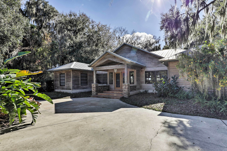 Exterior & Views 2, Welaka House w/ Private Dock on St Johns River, Putnam