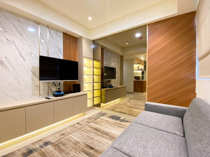 Others 2, Comfortable Design 2BR with Working Space Apartment at Meikarta By Travelio, Cikarang