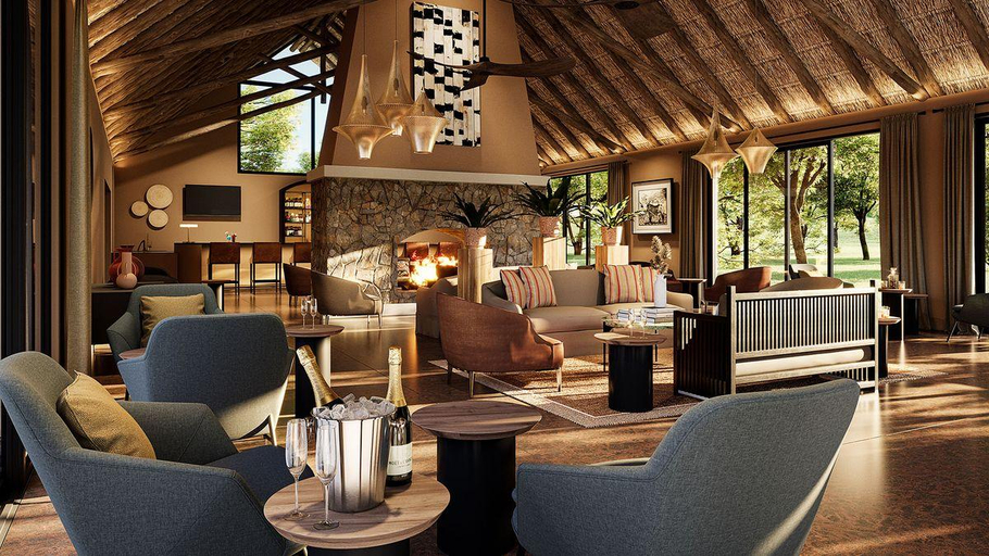 Public Area, Letamo at Qwabi Private Game Reserve by NEWMARK, Waterberg