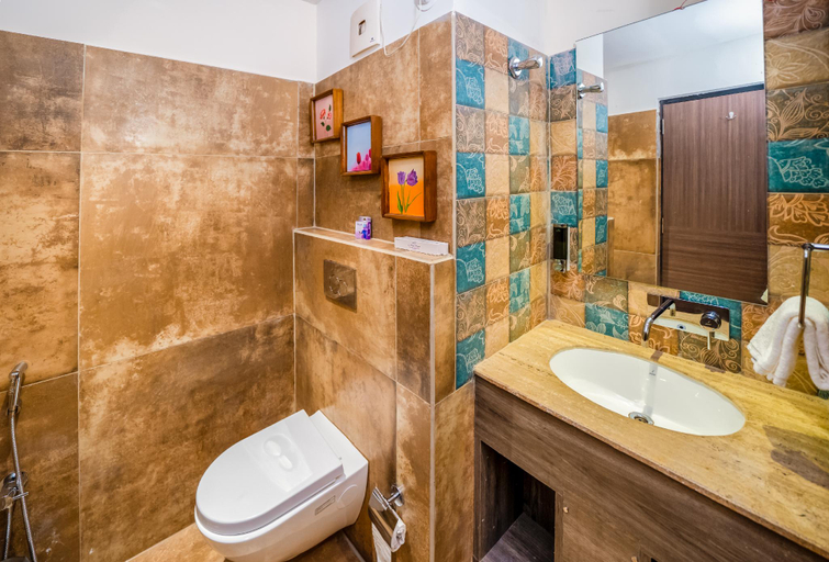 Bathroom 4, Aranya Resort, Birbhum