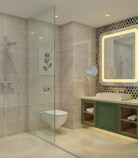 Bathroom 4, Sarovar Portico Srinagar, Badgam