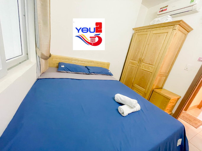Bedroom 1, You2 Muong Thanh Oceanus Apartments With Sea View, Nha Trang