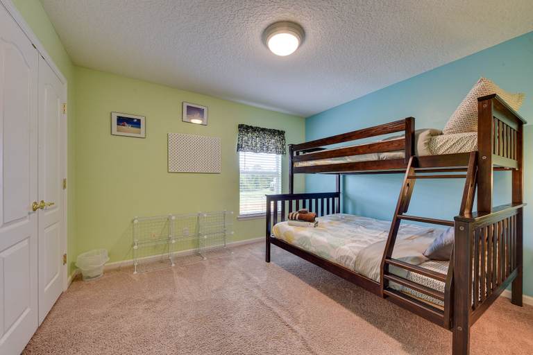 Bedroom 3, Spacious Jacksonville Vacation Home - Private Pool, Duval