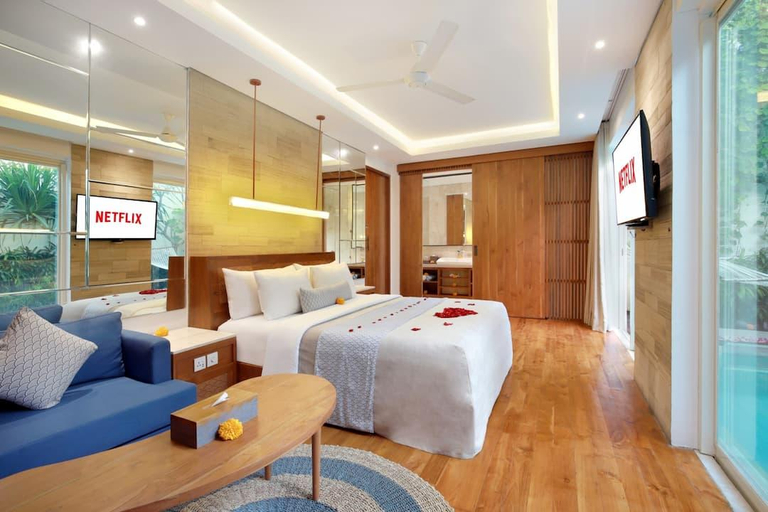 Bedroom 2, Royal Destiny 2BR Private Pool Villa in Seminyak, Badung